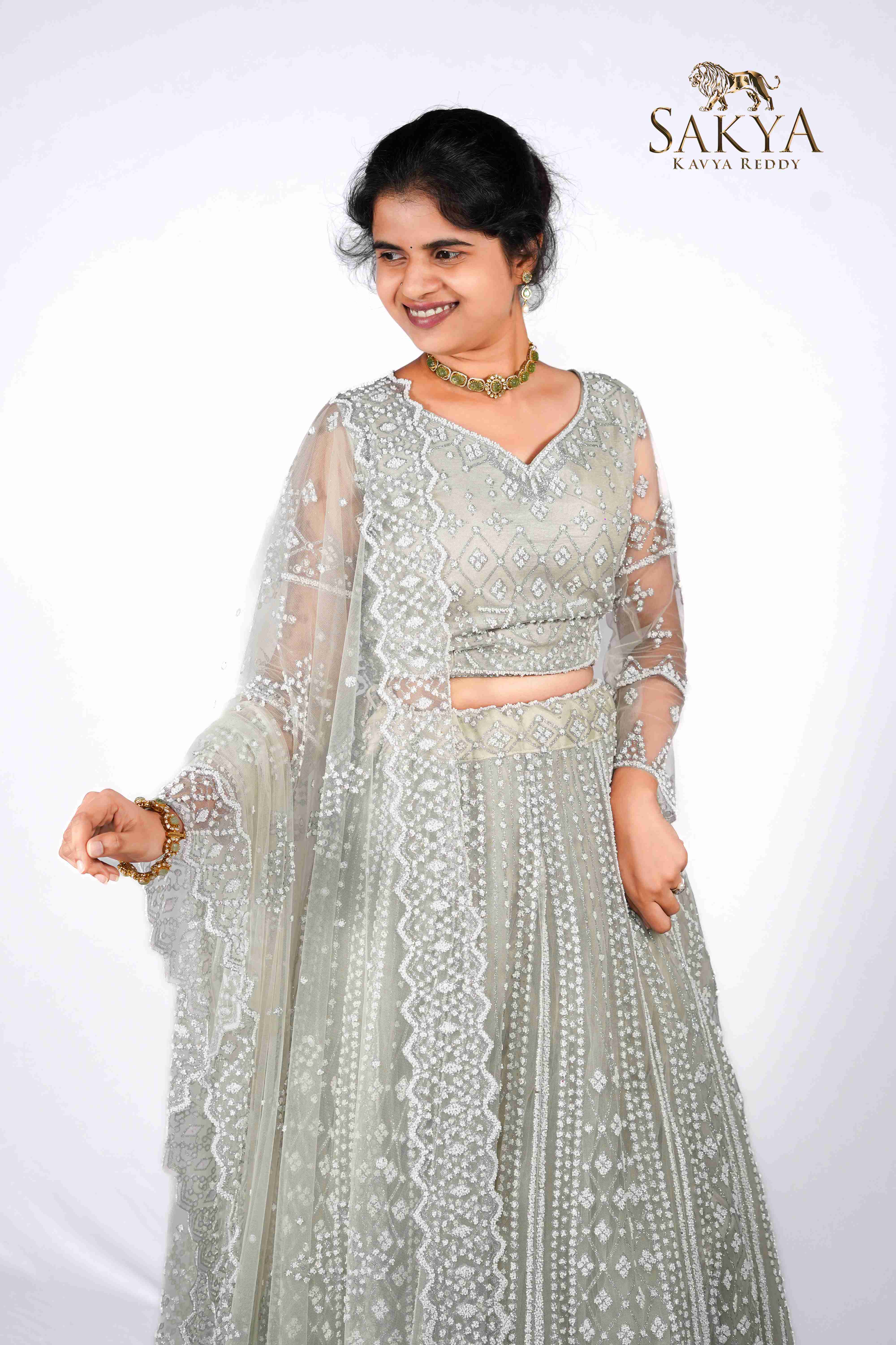 Designer Wear  Lehenga Set